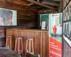 After a tiring trip in the forest with bird watching, biking, and boat riding, you can enjoy some tasty snacks at the Lushan Canteen located inside th